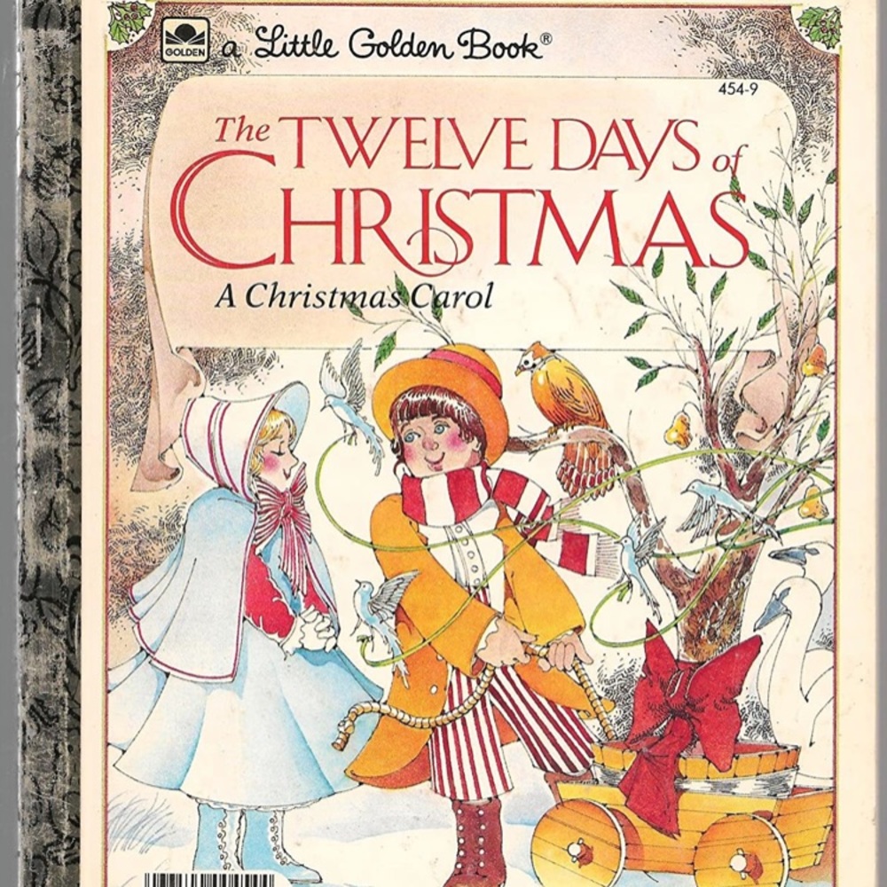 📚5 for $15 The Twelve Days of Christmas: A Christmas Carol (Little Golden Book)